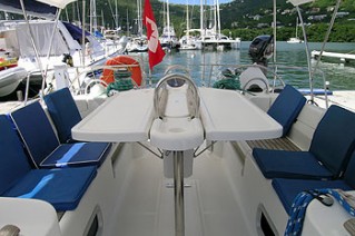 Bleu Turquoise - Cockpit